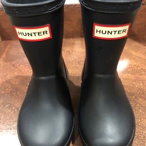 Hunter Original Toddler Classic Rain Boots: Black